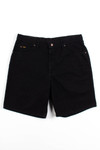 Vintage Lee Black Denim Short