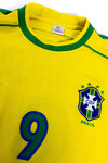 Vintage Ronaldo Brazil 1998 World Cup Jersey