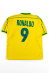 Vintage Ronaldo Brazil 1998 World Cup Jersey