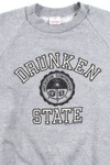 Deadstock Novelty Drunken State Sweatshirt (1982)