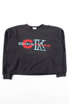 Vintage Cropped Calvin Klein Jeans Sweatshirt