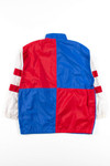 Vintage Red, White, & Blue Color Block Jacket