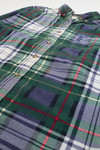 Vintage Corduroy Plaid Shirt 3585