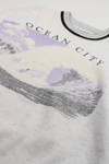 Ocean City Knit Collar Sweatshirt