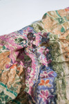 Flower Detailing Vintage Hippie Maxi Skirt
