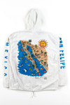 Vintage San Felipe Lightweight Zip Hoodie