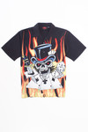 Skull and Aces Y2K Shirt