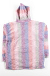 Vintage Pastel Stripe Baja Hoodie