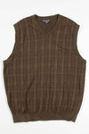 Plaid Roundtree & Yorke Sweater Vest 215