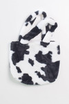 Fuzzy Cow Print Purse