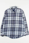 Blue Basic Editions Flannel Shirt 3756