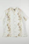 Pineapple Bowling Striped Hawaiian Shirt 2046