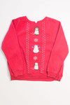 Snowflakes Ugly Christmas Sweatshirt 55602