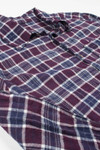 Vintage Plum Flannel Shirt 3761