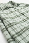 Green Merona Flannel Shirt 3709