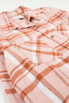 Peach Universal Thread Flannel Shirt 3762