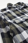 Olive Old Navy Flannel Shirt 3889