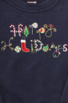 'Happy Holidays' Ugly Christmas Sweatshirt 55614