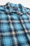 Blue American Eagle Outfitters Flannel Shirt 3983