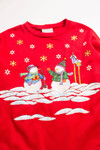 Happy Snowmen Christmas Sweatshirt 1