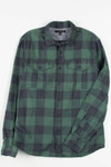 Green Banana Republic Flannel Shirt 3910