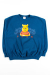 Vintage Pooh Faces Sweatshirt