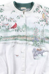 Vintage Garden Cardigan Sweatshirt