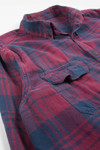 Red Faded Glory Flannel Shirt 4001