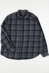 Charcoal Merona Flannel Shirt 4006