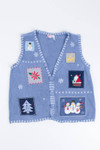 Blue Ugly Christmas Vest 55195
