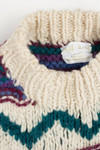 Vintage Silk Road Big Knit Sweater 770