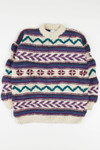 Vintage Silk Road Big Knit Sweater 770