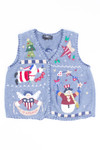 Blue Ugly Christmas Vest 55310