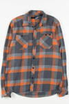 Orange Rusty Flannel Shirt 4066