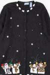 Black Bears Ugly Christmas Cardigan 57118