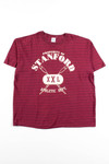 Vintage Striped Stanford Athletic Dept. T-Shirt