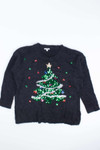 Black Ugly Christmas Pullover 55241