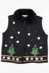 Black Ugly Christmas Vest 57177