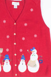 Red Ugly Christmas Vest 55454