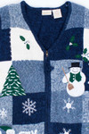 Blue Ugly Christmas Vest 55343