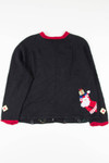 Black Santas Ugly Christmas Cardigan 57070