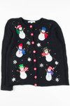 Deadstock Black Ugly Christmas Cardigan 57096