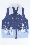 Blue Ugly Christmas Vest 55219