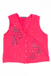 Red Ugly Christmas Vest 55327