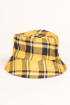 Yellow Plaid Bucket Hat