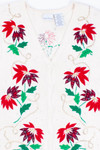 White Ugly Christmas Vest 55329