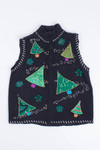 Black Ugly Christmas Vest 55209