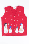 Red Ugly Christmas Vest 55456
