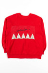 Red Ugly Christmas Sweatshirt 56028