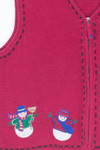 Red Ugly Christmas Vest 55458